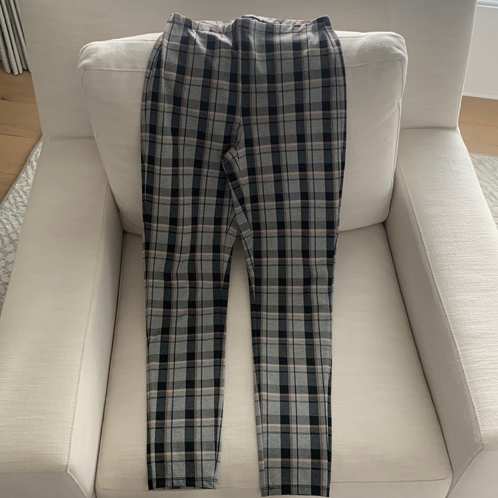 Express plaid leggings